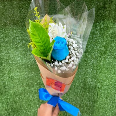 Solitário Azul — Floricultura Anny, Itanhaém